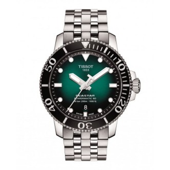 1 - Orologio Tissot Seastar 1000 Automatico uomo acciaio verde T120.407.11.091.01