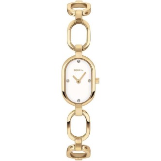 1 - Orologio donna solo tempo Breil Shake Shake dorato TW1976 acciaio con crisalli