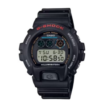 Orologio digitale uomo Casio G-Shock 6900 nero DW-6900U-1ER cassa e cinturino resina