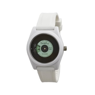 1 - Orologio Smarty Vinyl termoplastica unisex solo tempo analogico cinturino in silicone SW045B09