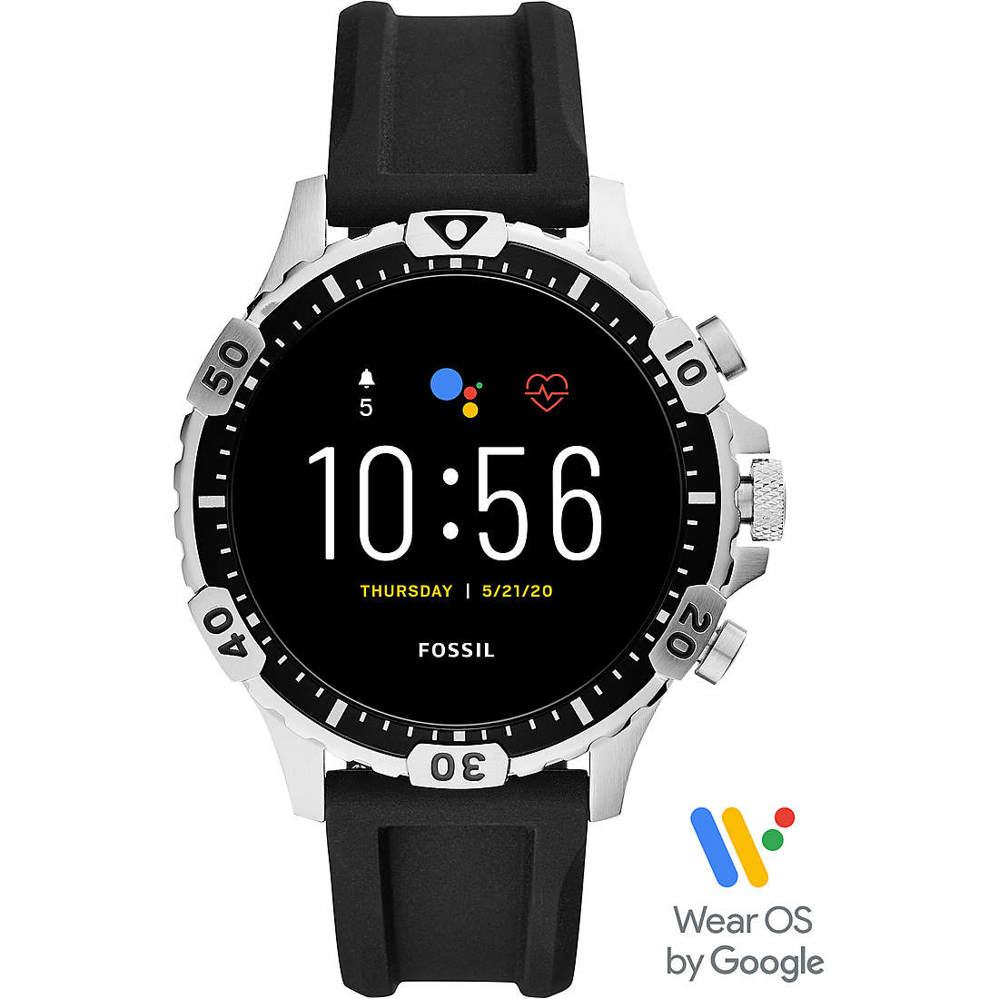 Watches: Fossil GEN smartwatch man FTW4041 Garrett HR collection