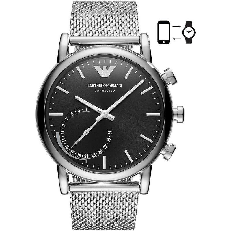 hybrid watch emporio armani
