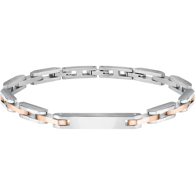 Men's stainless steel and ceramic bracelet from the SECTOR JEWELS CERAMIC  collection.