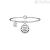 Kidult 731300 bracelet in 316L steel pendant with writing for an aunt Family collection