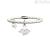 Kidult bracelet 231522 angel pendant leather with crystals collection Spirituality