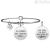Kidult bracelet 731338 316L stainless steel pendant Symbols collection