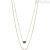 Fossil necklace JF02947710 woman Fashion collection