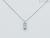 Miluna necklace CLD4146 Nr. 3 diamonds Pt. Tot. 6