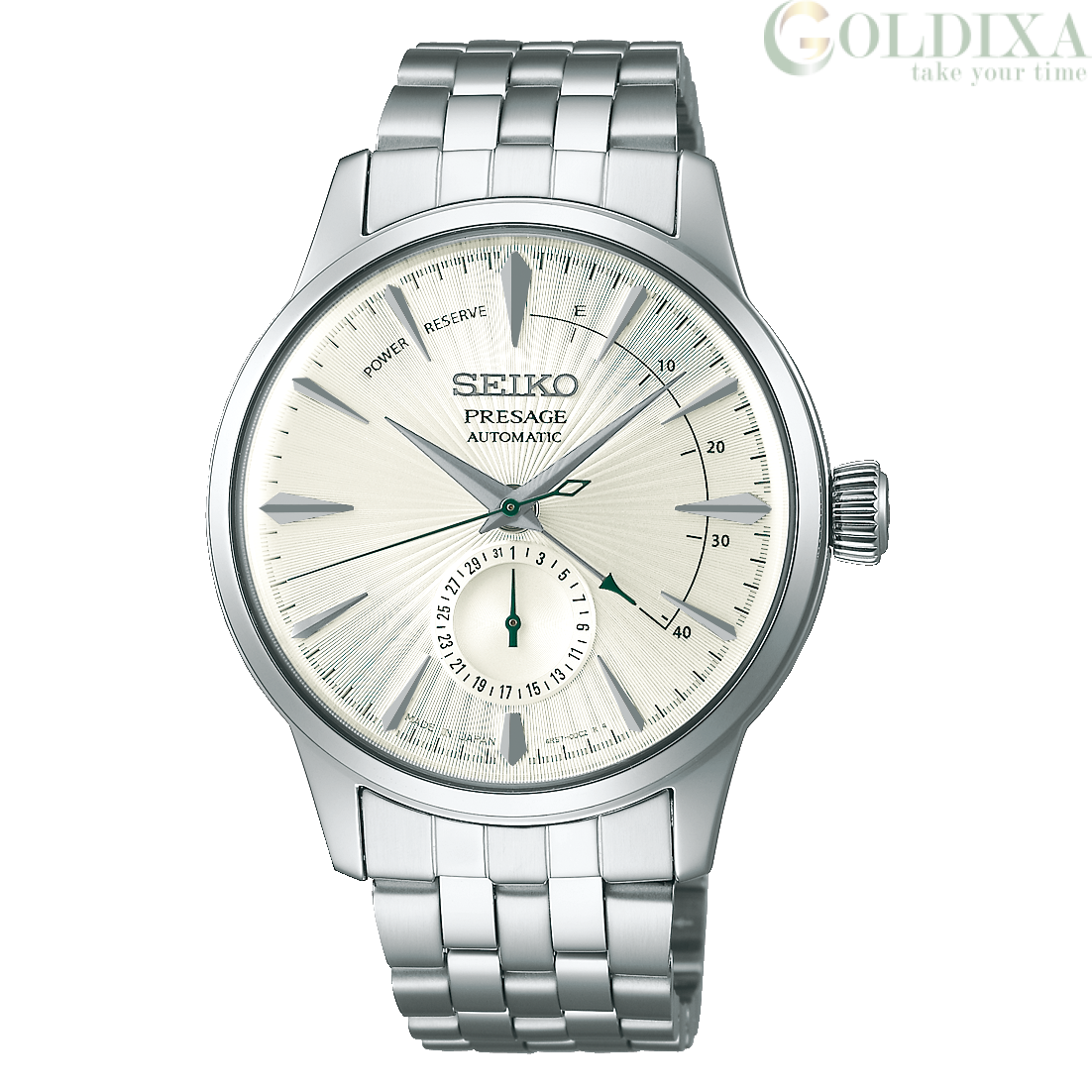 Watches: Seiko watch SSA341J1 automatic with solar charge Presage collection