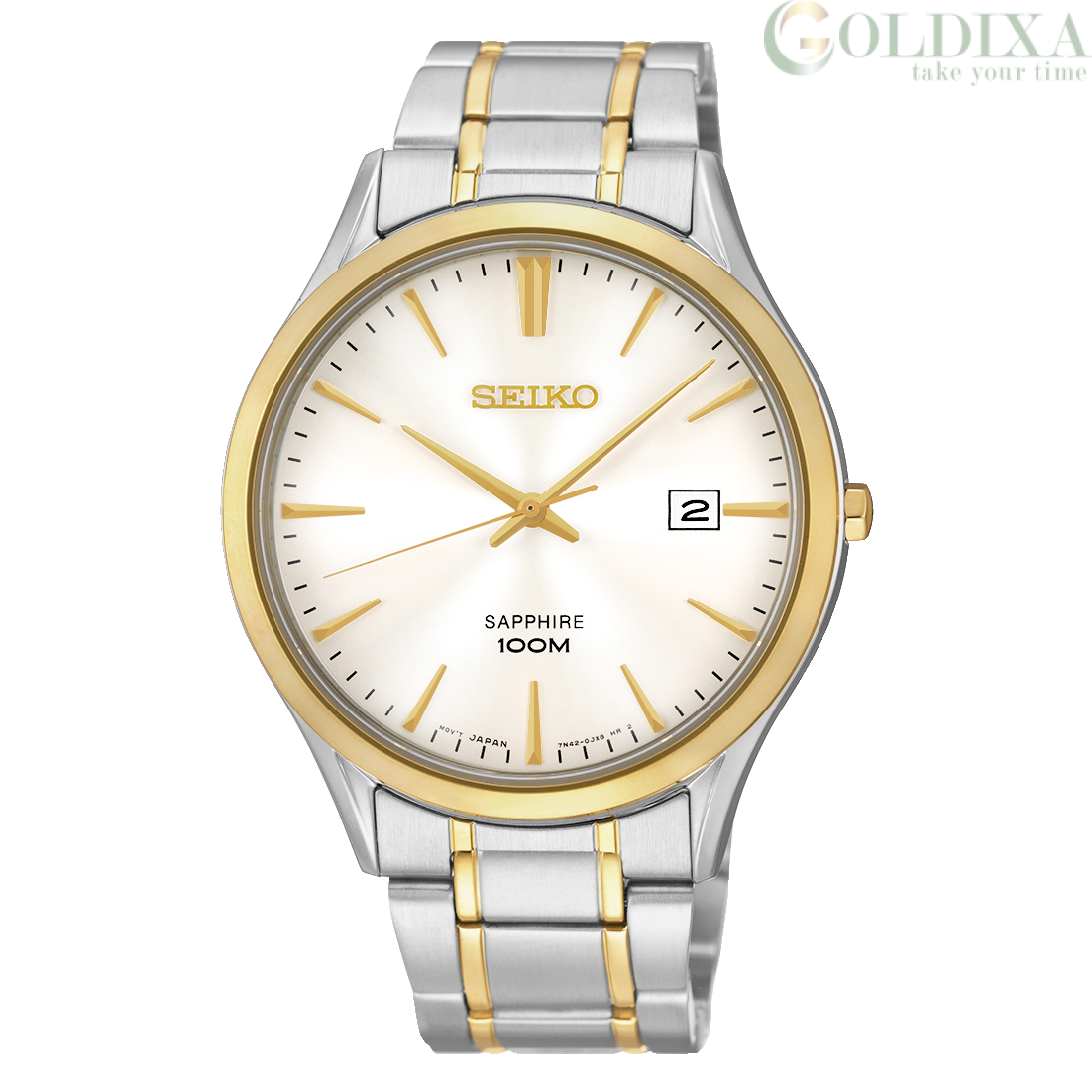 Watches: Watch Seiko SGEG96P1 only time Sapphire 100M