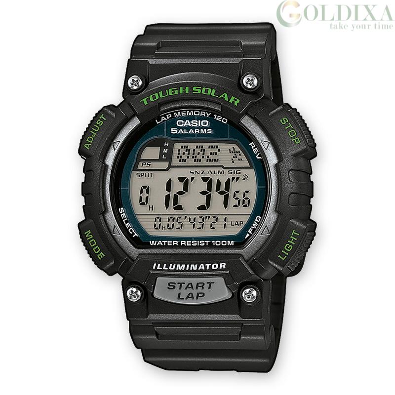 Watches: resin STL-S100H-1AVEF Casio Men\'s Digital Watch strap