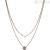 Fossil necklace JF02953791 woman Classic collection