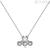 Trilogy Brosway BFF67 necklace in brass and Swarovski Affinity collection