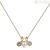 Trilogy Brosway BFF70 necklace in brass and Swarovski Affinity collection