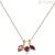 Trilogy Brosway BFF69 necklace in brass and Swarovski Affinity collection