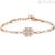 BHK159 Brosway bracelet in steel Rose gold with Swarovski Chakra collection