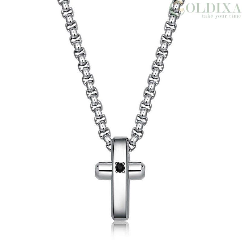 Buy Swarovski Crystal Pink CROSS Necklace God Lord Jesus Christ Simple  Dainty Religious Jewelry Christmas 20th 30th 40th 50th 60th Birthday Gift  Online in India - Etsy