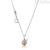 Chiama Angeli Roberto Giannotti SFA124 necklace in silver with zircons and pearl