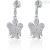 Roberto Giannotti GIA341 earrings with silver angel and zircons