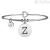 Bracelet Kidult 231555Z steel 316L pendant with letter Z and crystals collection Symbols