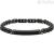 Breil TJ2137 bracelet in IP steel Black Groovy collection
