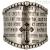 Anello unisex  Pietro Ferrante AA2864/M  in Bronzo con finitura argento collezione Pesky