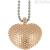 Necklace Pietro Ferrante COR3976 pendant with dotted bronze heart