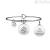 Bracelet Kidult 231570 316L steel pendant with girl Family collection