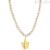 Roberto Giannotti NKT182 necklace with pearls col. white and angel Angels collection