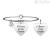 Kidult bracelet 731368 steel 316L pendant "The heart of Grandmother" Family collection