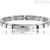 Men's Breil TJ1274 bracelet in polished Bilux steel with a Joint collection