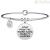 Kidult bracelet 731304 steel 316L pendant with phrase Philosophy collection