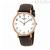 Watch Tissot only time unisex analog steel 316L case leather strap model T109.610.36.032.00 Everytime Large