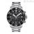 Tissot chronograph watch man stainless steel case steel strap model T120.417.11.051.00 Seastar 1000