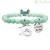 Kidult 731132 bracelet in 316L steel with Amazonite and crystals collection Special Moments