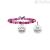 Kidult Agate bracelet 731328 316L steel pendant with crown and crystals Symbols collection