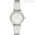 Emporio Armani watch steel only time analog woman leather strap AR11124