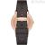 Watch Emporio Armani steel only time man analog leather strap AR11011