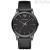 Watch Emporio Armani steel only time man analog leather strap AR1732