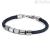 BUL15 men's brosway bracelet in leather and steel Bullet collection