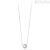 Brosway BRF01 steel necklace with Swarovski crystals from Riflessi collection