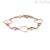 Brosway BGH12 heart bracelet in PVD steel Rose Gold with Swarovski crystals SIGHT collection