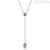 Brosway BFF01 necklace in White PVD brass with Swarovski crystals Affinity collection