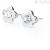 Brosway BEO24 steel flower earrings with Swarovski crystals Epsilon collection
