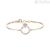 Bracciale Brosway BHK291 anello in acciaio 316L PVD Oro Rosa con cristalli Swarovski collezione Chakra