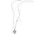 Necklace Breil TJ2735 heart pendant in brushed steel Kilos of Love collection