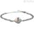 Breil bracelet TJ2729 heart pendant in steel collection Kilos of Love