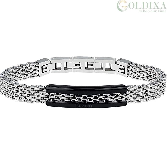 Jewelry: Breil bracelet TJ2807 man steel New Snake collection