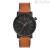 Fossil watch man only time analogue FS5507 Barstow leather strap