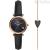 Watch Fossil woman only time analog leather strap ES4506 SET Carlie